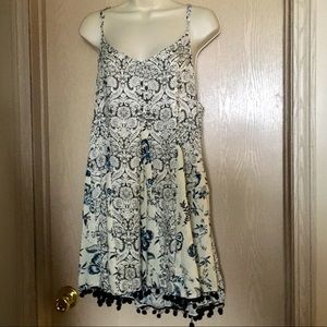❌DONATED❌2bella A-Line/Swing Dress w/Pom-pom hemline